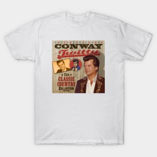 Conway Twitty - The Classic Country Collection T-Shirt